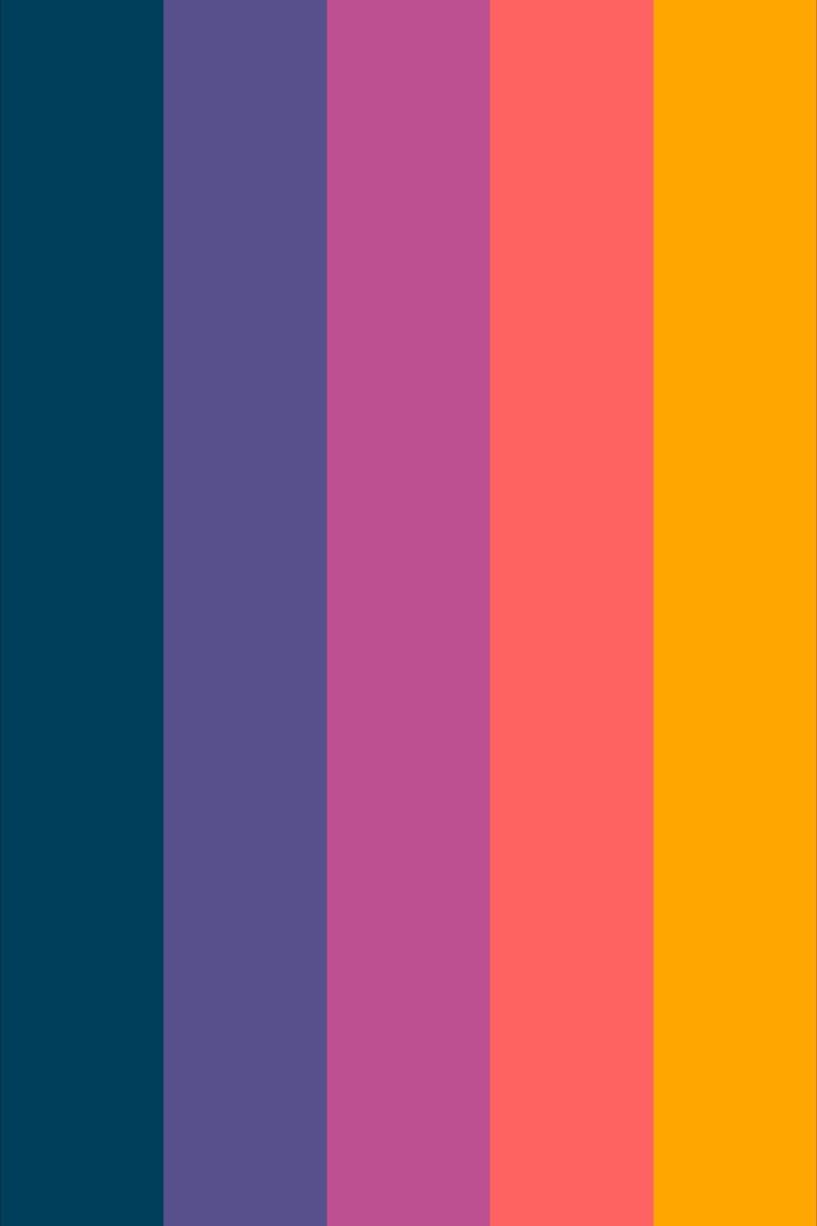 an image of colorful colors in the same color scheme as well as black, orange, and purple