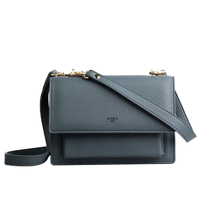 Eloise Satchel [Signet] - Stone Blue Vegan Handbags, Statement Bag, Elegant Bags, Our Values, Vegan Bags, Fashion Industry, The Rules, Shoulder Bag Women, Antique Gold