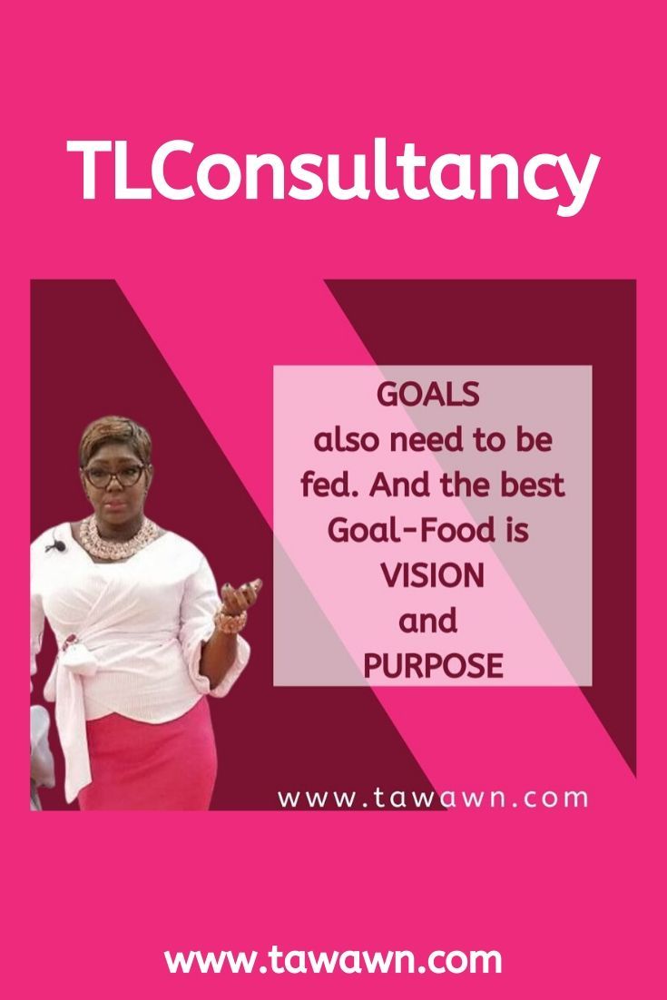 a woman standing in front of a pink background with the words tlconsultancy