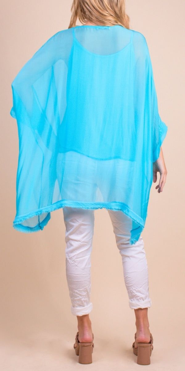 2 Piece High-Low Silk Kaftan Featuring a Raw Edge Bottom Hemline. Exterior 100% Silk Interior 95% Viscose, 5% Elastic One Sizes Fits Most Made in Italy Model 5'7 Silk Kaftan, A Name, Raw Edge, New Bag, Handbags On Sale, Sales Gifts, High & Low, 2 Piece, High Low