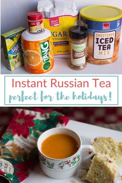 russian tea is perfect for the holidays, and it's easy to make at home