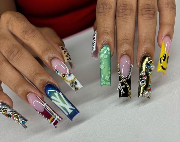 Fye Nails, Hard Nails, Colored Acrylic Nails, Short Square Acrylic Nails, Exotic Nails, Long Acrylic Nails Coffin, Long Square Acrylic Nails, Unique Acrylic Nails, Pink Acrylic Nails