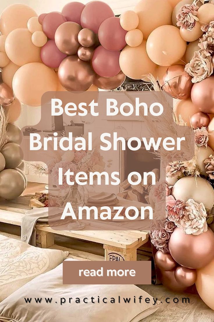 the best boho bridal shower items on amazon