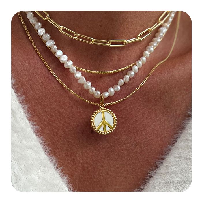 Pearl Choker Necklace with Gold FillNugget shaped freshwater pearl 4.5mm - 5mm whiteTotal length 16.5" 14.5" pearl necklace with 2" gold filled extender chain & lobster clasp White Chain Necklace With Pearl Pendant And Round Beads, White Pearl Chain Charm Necklaces, White Pearl Pendant Charm Necklace, White Pearl Charm Necklace With Pearl Chain, White Pearl Charm Necklace With Pearl Pendant, White Pearl Chain Charm Necklace, White Round Pearl Chain Charm Necklace, Dainty White Pearl Necklace With Lobster Clasp, White Pearl Charm Necklace With Adjustable Chain