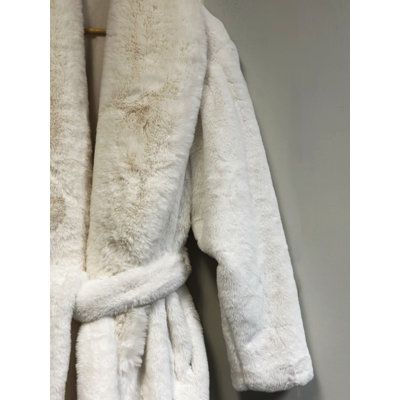 Introducing our exquisite luxury faux fur jacket robe/coat, the epitome of elegance and sophistication. This coat is designed to make you look effortlessly stylish and luxurious in any setting, whether it's your daily life, wear to work, family gatherings, casual outings, dinner dates, vacations, cocktail parties, or even weddings. Its versatility makes it a perfect choice for any occasion, and it also serves as an ideal gift for your friends and family. Daily Life, Wear to Work, Family Gatherin Luxury Cream Fur Coat With Faux Fur Lining, Cream Long Fur Coat With Faux Fur Lining, Elegant Long Outerwear With Faux Fur Lining, Elegant Long Fur Coat With Faux Fur Lining, Elegant Winter White Fur Coat With Faux Fur Lining, Elegant Winter White Faux Fur Outerwear, Elegant Long Sleeve Fur Coat With Faux Fur Lining, Elegant Cream Fur Coat With Faux Fur Trim, Cream Faux Fur Coat With Faux Fur Lining