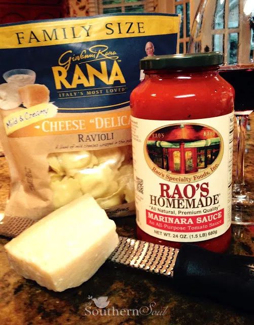 ingredients for homemade cheese sauce sitting on a counter