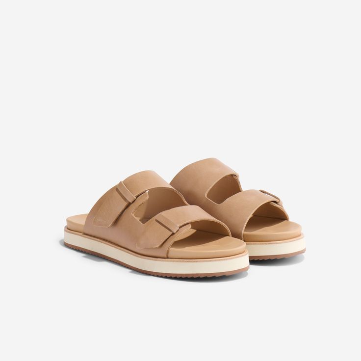 Designed and shipped by our friends at Nisolo. We heard you love our sandals and we can’t blame you. Meet our newest addition to the warm-weather lineup, an on-the-go everyday slide that’s comfortable beyond belief. Casual Mules With Textured Sole, Casual Everyday Mules With Textured Sole, Spring Casual Footbed Sandals For Everyday, Casual Everyday Footbed Sandals For Spring, Everyday Flat Summer Sandals, Comfortable Open Toe Sandals For Everyday Use, Casual Slide Mules With Textured Sole, Everyday Slip-on Slides With Cushioned Footbed, Spring Slip-on Sandals For Everyday Use