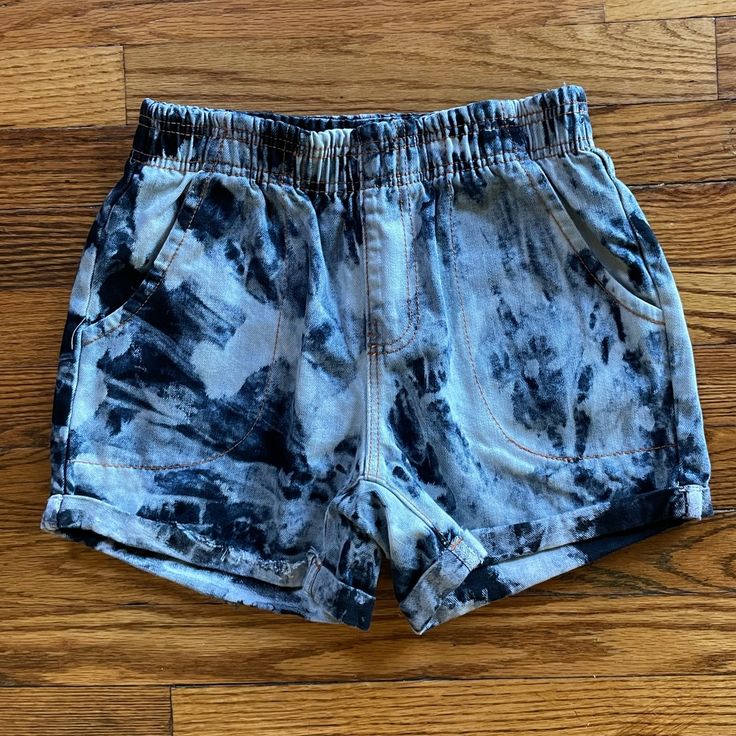 Brand New With Tags, Perfect Condition. Carmar Brand, Lf Tags Still Attached. So So Cute Just Unfortunately Too Small For Me. Bleach Tye Dye Effect On Denim Shorts. Elastic Waist Band, Rolled Hem. Perfect For Summer Casual Looks! Pair With Sneakers Or Sandals And A Crop Tee Or Hoodie And You’re Set! See Photos For Details And Measurements. Casual Indigo Bottoms For Summer, Casual Summer Indigo Bottoms, Blue Relaxed Fit Jean Shorts For Summer, Blue Jean Shorts With Elastic Waistband For Summer, Blue Elastic Waistband Jean Shorts For Summer, Blue Cotton Jean Shorts For Day Out, Blue Relaxed Fit Jean Shorts For Day Out, Blue Cotton Jean Shorts For Beach, Blue Cotton Jean Shorts For The Beach