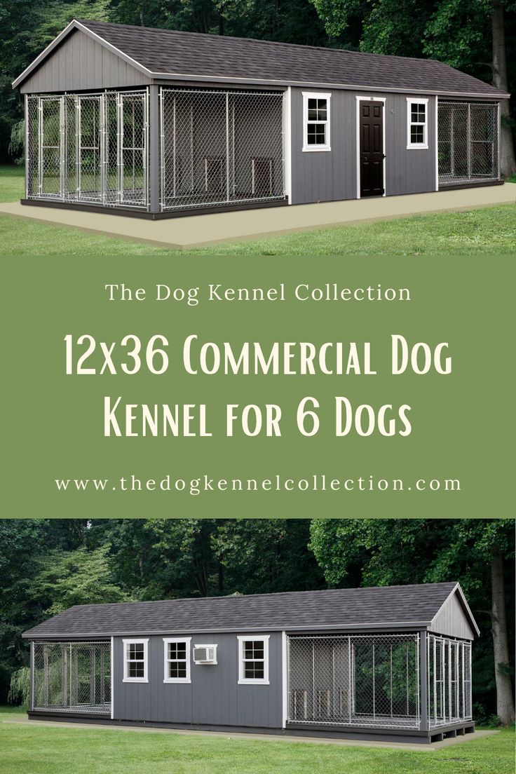 the dog kennel collection is available in two sizes