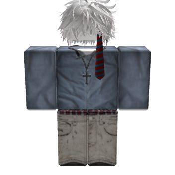 a paper doll with a tie and shirt on it's head, standing in front of a white background