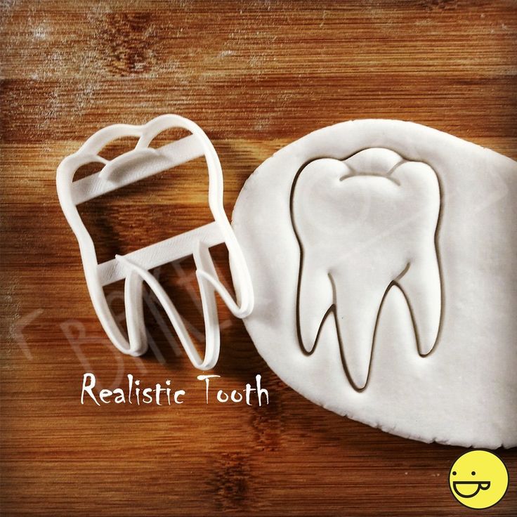 Amazon.com: Realistic Tooth Cookie Cutter: Kitchen & Dining Dentist Tattoo, Natural Teeth Whitening Diy, Molar Tooth, Dental Hygiene School, Dentistry Student, Dental Fun, Craft Clay, Teeth Whitening Diy, Dental Gifts