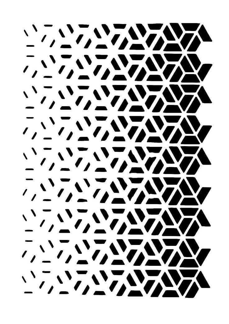 an abstract geometric pattern in black and white