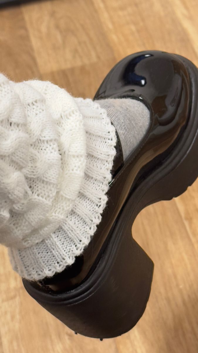 Mary janes, mary janes shoes, mary janes shoes outfit, mary janes with leg warmers, mary janes leg warmer, mary janes outfit, cute shoes, shoe inspo, shoes for women, mary janes with socks, shoes aesthetic, shoes for women, aesthetic shoes, shoes to buy, black shoes, black shoes aesthetic, black shoes for women Mary Janes With Leg Warmers, Mary Janes Shoes Outfit, Merry Jane Shoes, Shoes Aesthetic Black, Mary Janes With Socks, Shoes For Women Aesthetic, Black Shoes Aesthetic, Leg Warmers Shoes, Shoes Leg Warmers