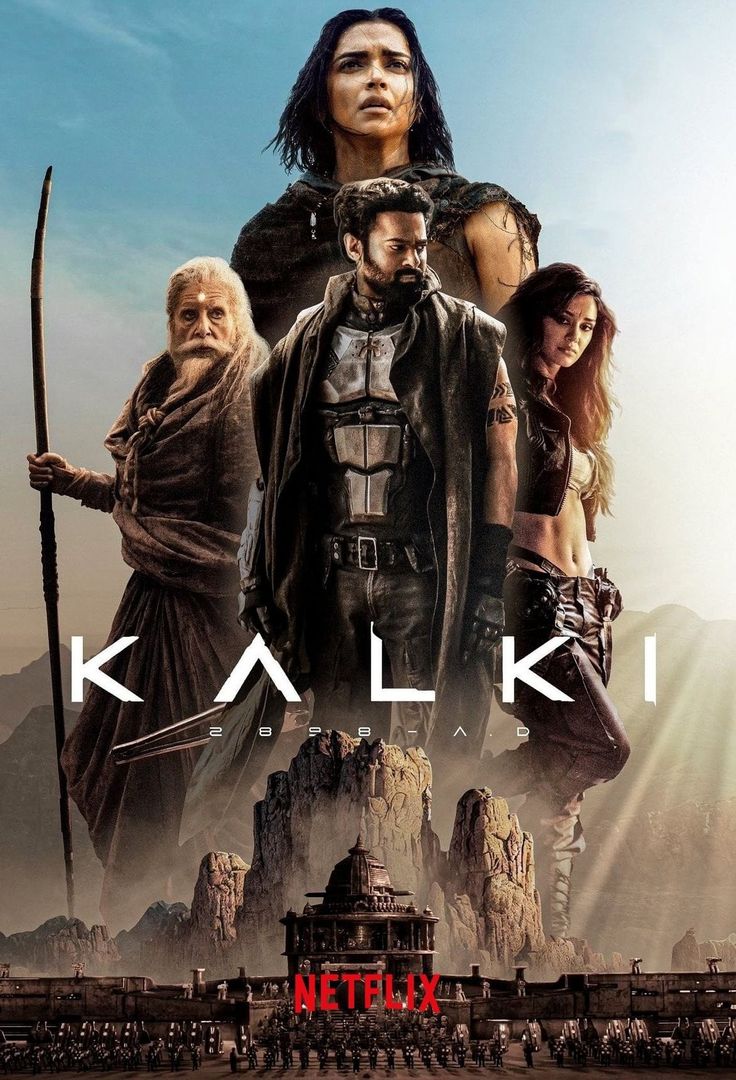 the movie poster for kalki starring actors from left michael j fox, john kras