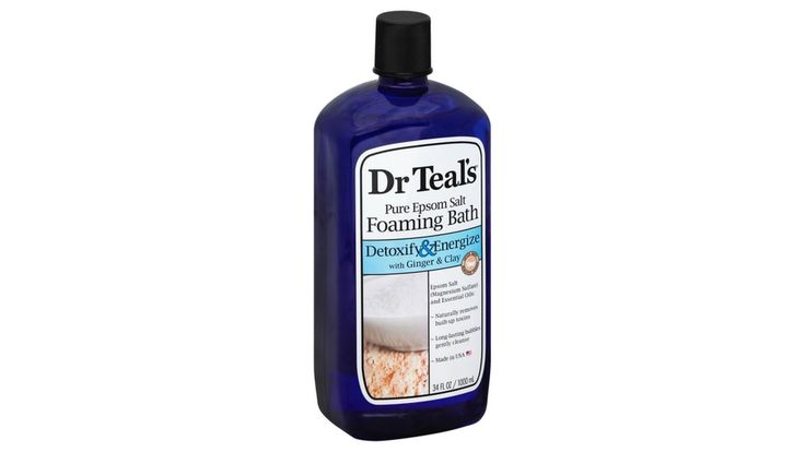 Dr Teal's Detoxify & Energize Pure Epsom Salt Foaming Bath (34 oz) | Albertsons Market Dr Teals, Epsom Salt Magnesium, Detox Bath, Foaming Bath, Magnesium Sulfate, Detoxify Your Body, Remove Toxins, Market Street, Epsom Salt