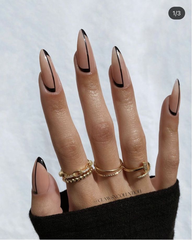 Nude Base Nail Designs, Graphic Nails, Nude Nail Designs, Neutral Nails, April 13, Classy Nails, Fire Nails, Dream Nails, Pretty Acrylic Nails