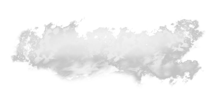 an image of clouds in the sky on a white background