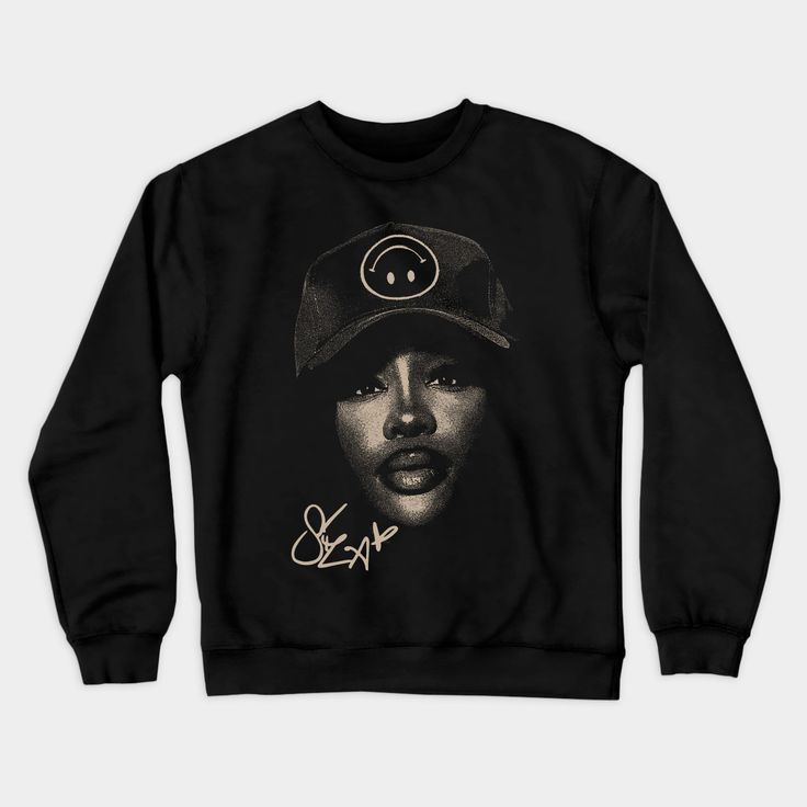 Sza Smile -- Choose from our vast selection of crewneck sweatshirts to match with your favorite design to make the perfect custom graphic crewneck sweatshirt. Pick your favorite: Crewneck Sweatshirt or Lightweight Crewneck Sweatshirt. Customize your color! For men and women. Hip Hop Crew Neck Tops For Fall, Fall Hip Hop Crew Neck Top, Hip Hop Crew Neck T-shirt For Fall, Trendy Crew Neck Sweatshirt For Streetwear, Crew Sweatshirt Fan Apparel For Streetwear, Fan Apparel Sweatshirt With Relaxed Fit Crew, Crew Sweatshirt For Streetwear Fan Apparel, Streetwear Crew Sweatshirt Fan Apparel, Winter Hip Hop Crew Neck T-shirt