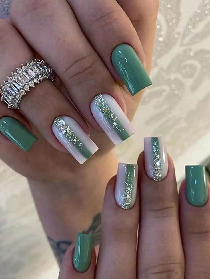 Multicolor  Collar    Color Nails Embellished   Beauty Tools Fake Nails White, Fancy Nails Designs, Nagel Tips, Colorful Nails, Nail Art Hacks, Fancy Nails, Nail Arts, Nail Polishes, Nail Accessories