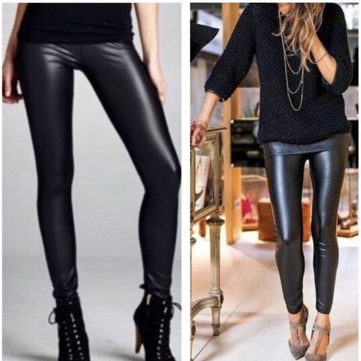 92af93f73faf3cefc129b6bc55a748a9desc46528337ri Black Leather Leggings Outfit, Women Leggings Outfits, Leather Tights, Leather Leggings Outfit, Snakeskin Leggings, Leather Pants Outfit, Black Leather Leggings, Vegan Leather Leggings, Prom Outfits