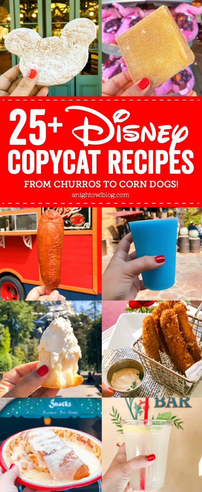 25 + disney copycat recipes from china's toon dogs to frozen drinks