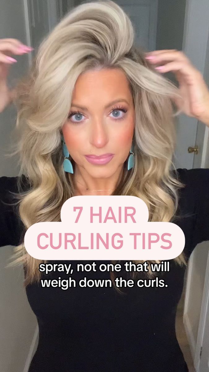 Large Barrel Curling Iron, Curling Thick Hair, Curls With Straightener, Hair Volume Spray, Volume Curls, Wow Hair Products, Hair Curling Tips, Barrel Curls, Curls For Long Hair