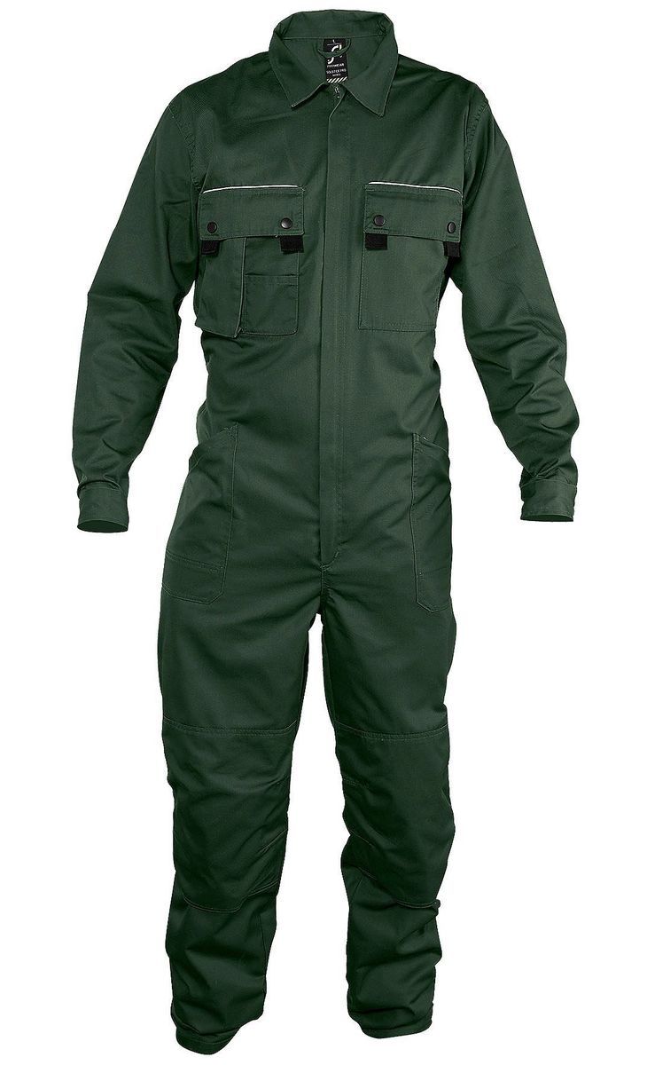 Combinaison de travail homme simple zip - vert - 80902 Uniform Hotel, Essential Clothing, Coverall Jumpsuit, American Gods, Tactical Clothing, Jumpsuit Men, Mens Workwear, Uniform Design, Sports Uniforms