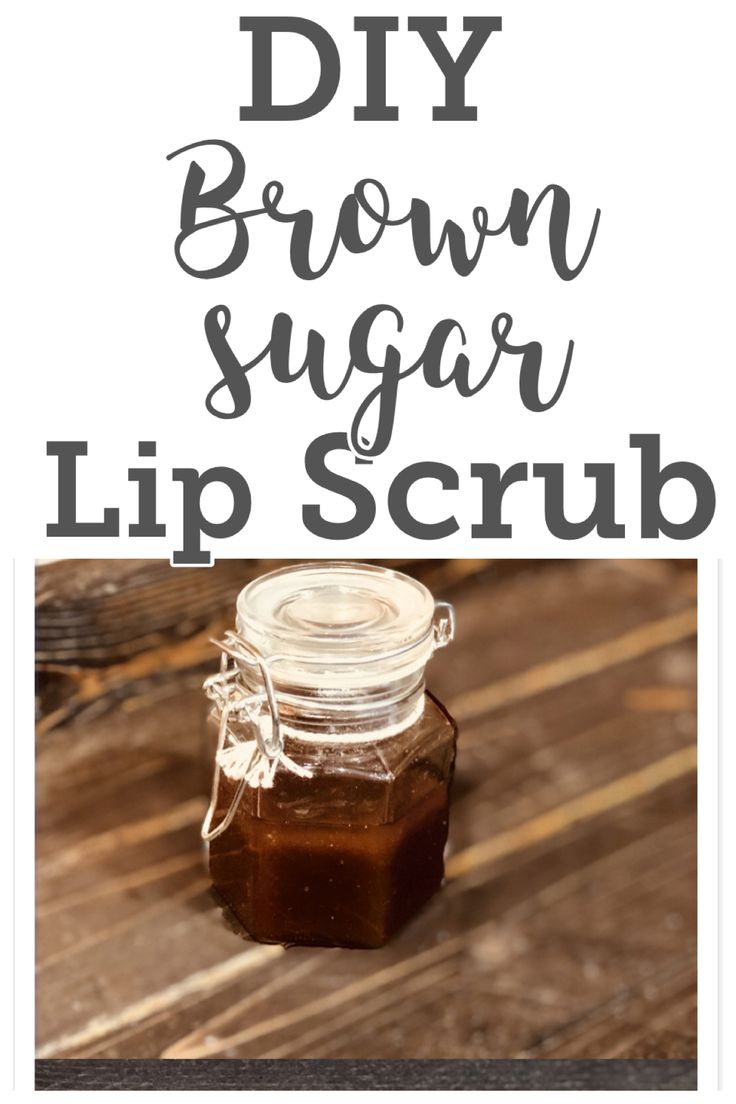 DIY Brown Sugar Lip Scrub Lip Scrub For Dry Lips, Scrub Business, Diy Brown Sugar, Homemade Brown Sugar, Scrub Homemade, Lip Lightening, Lip Scrub Recipe, Ideas Principales, Lip Scrub Homemade