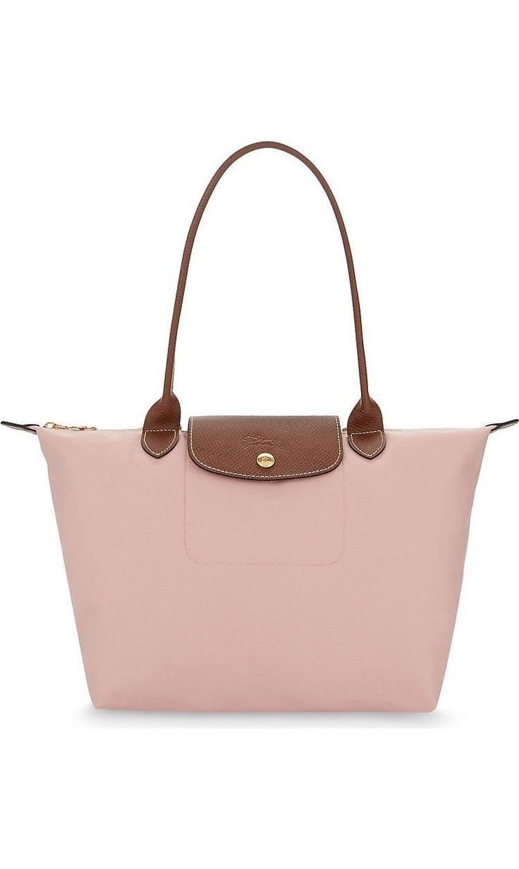 Longchamp Le Pliage Small Shoulder Tote in Pinky Long Champ Bag, Longchamp Le Pliage Large, Longchamp Bag, Longchamp Bags, Bags Aesthetic, Pretty Bags, Cute Bags, Looks Vintage, 404 Error