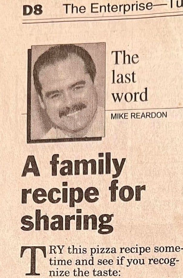 an old newspaper advertisement with a man's face and mustache on the front page