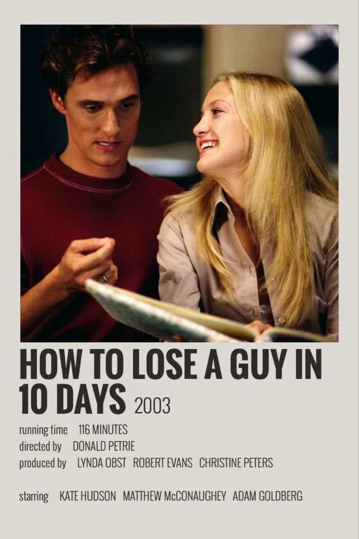 How Lose A Guy In 10 Days Movie Poster Vintage, Best Teen Movies, Romcom Movies, Most Paused Movie Scenes, Iconic Movie Posters, Girly Movies, Fav Movies, Movie Posters Minimalist, Smallville