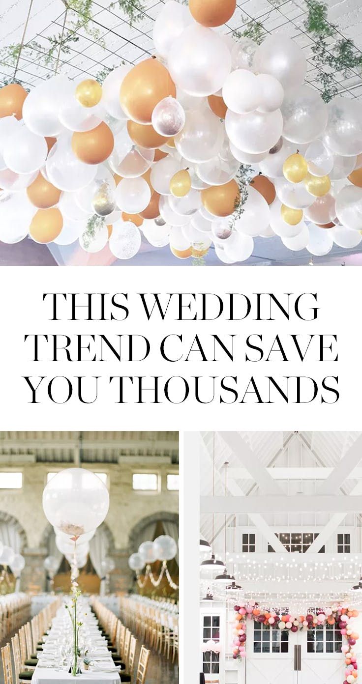 this wedding trend can save you thousands