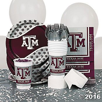 texas a & m party supplies