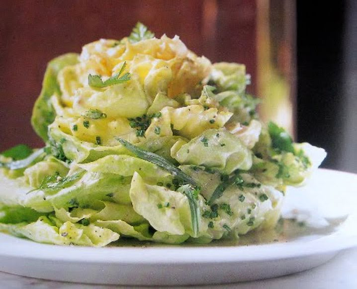 Bibb Lettuce Salad Recipes, Bibb Salad, Bibb Lettuce Salad, Thomas Keller Recipes, Bibb Lettuce, Lettuce Salad Recipes, Thomas Keller, Christmas Side, Salad Dressing Recipes Homemade