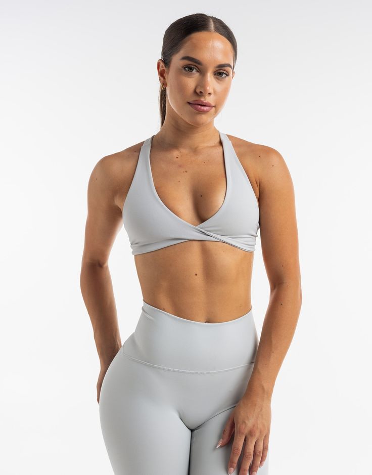 The Freedom Sportsbra combines everything you need in the support of a sports bra into a crop top design. The Freedom Sportsbra is incredibly soft, breathable and perfected in both fit and design - Double lined with no padding - Support is light to moderate - Supportive straps with a crossback design - Fabric is incredibly soft and breathable 80% Polyester, 20% Spandex Bella is wearing a Small, is 5'4" Dance Fits, Crop Top Design, Workout Pics, Gym Wear For Women, Sweaty Workouts, Crop Top Designs, Joggers Track Pants, Women Workout, Padded Sports Bra