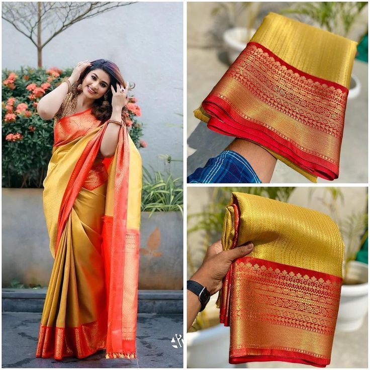 Banarasi Double Zari Tissue Brocade Silk Saree, Banarasi Indian Silk Saree Saree Indian Wedding, Tissue Silk Saree, Tissue Saree, Colour Colour, Indian Silk Sarees, Brocade Blouses, Blouse Price, Banarasi Saree, Organza Saree