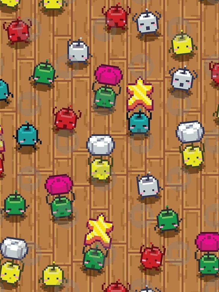 an image of a game screen with many different items on it, including cups and spoons