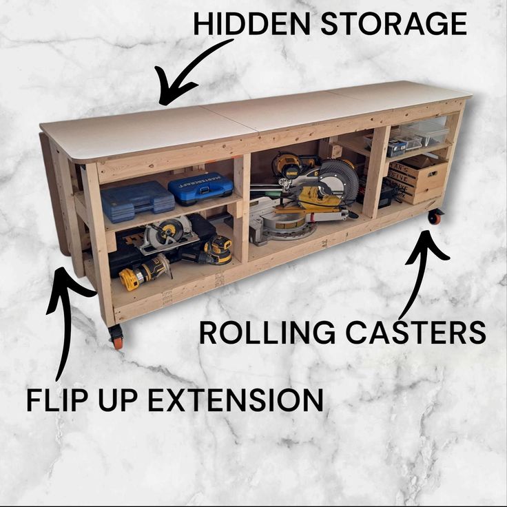 the inside of a storage cabinet with instructions to install and maintain it's contents