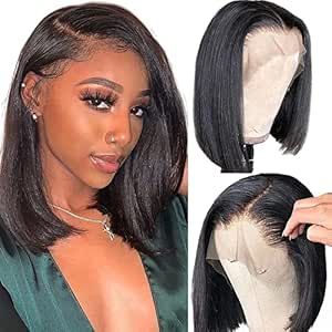 Lace Frontal Bob, Kort Bob, Corte Bob, Bob Lace Front Wigs, Wig Human Hair, Wigs Human Hair, Straight Lace Front Wigs, Short Bob Wigs, Bob Wig