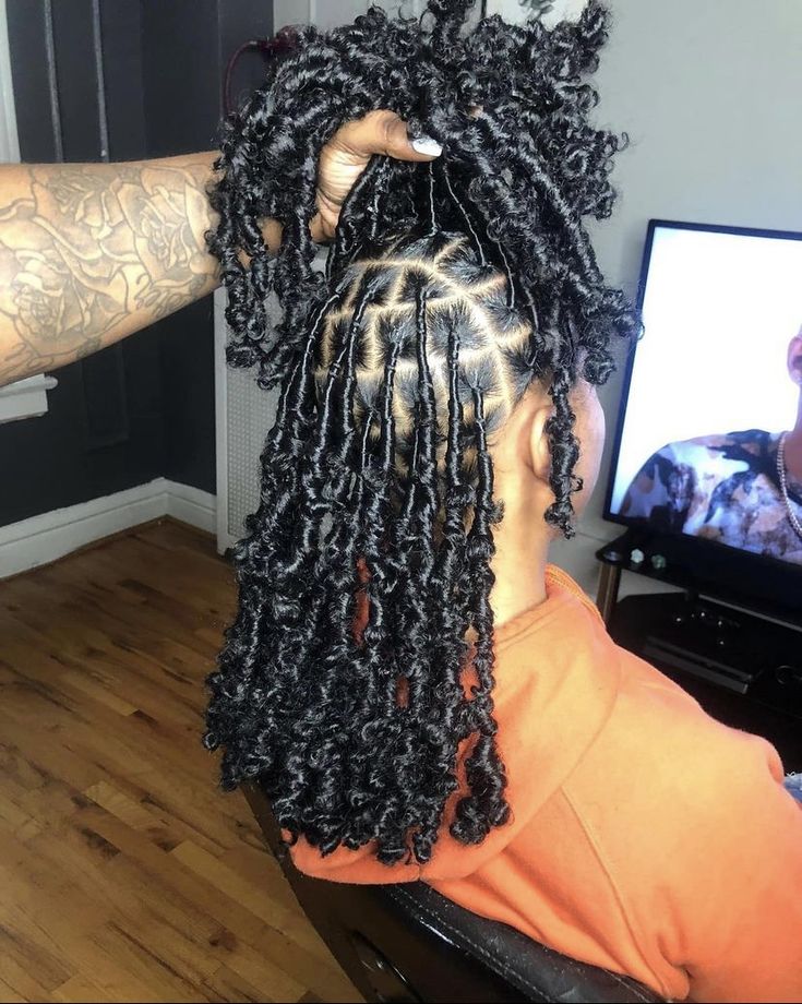 Faux Locs Hairstyles, Box Braids Hairstyles For Black Women, Cute Braided Hairstyles, Braids Hairstyles Pictures, Quick Braided Hairstyles, Cute Box Braids Hairstyles, Protective Hairstyles Braids, Pretty Braided Hairstyles, Girls Hairstyles Braids