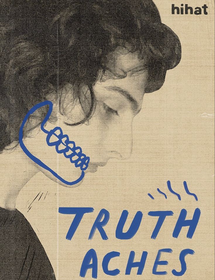 a poster with the words truth achieves and an image of a woman's face