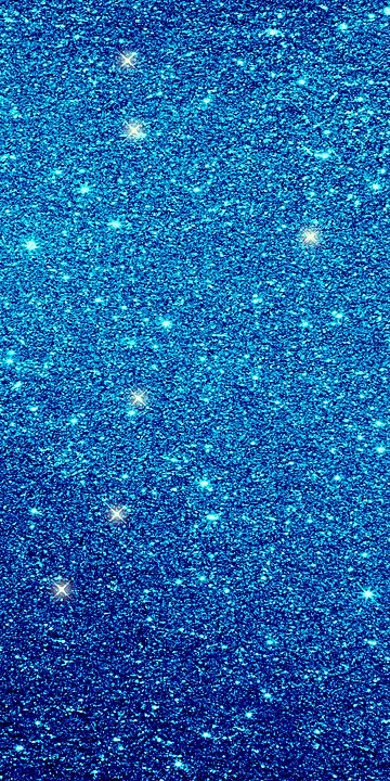 an image of blue glitter with stars on it