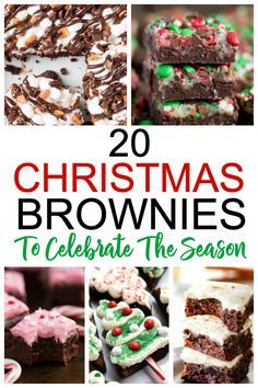 20 christmas brownies to celebrate the season