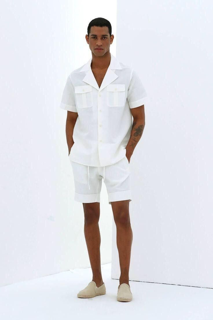 Chubby Men Fashion, Men African Fashion, Homecoming Outfits For Guys, Stylish Shirts Men, Classy Streetwear, African Wear Styles For Men, Barcelona Fashion, Classy Outfits Men, Linen Men