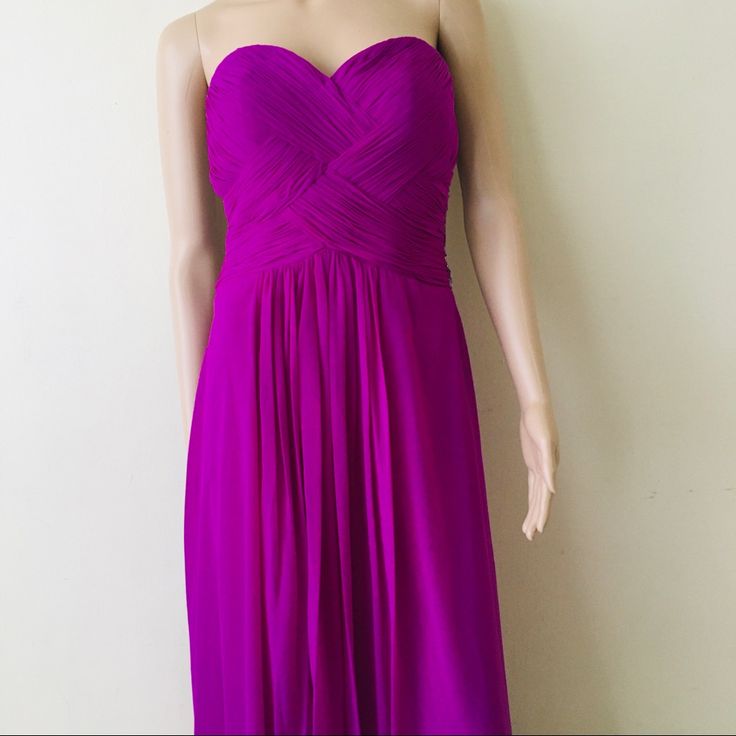 Faviana Purple Embellished Women’s Special Occasion Dress Size 2 Dress Is Brand New With Tag. Purple Fitted Dress With Pleated Bodice, Purple Dress With Pleated Bodice And Sweetheart Neckline, Purple Dresses With Pleated Fitted Bodice, Purple Ruched Bodice Dress For Cocktail, Purple Cocktail Dress With Ruched Bodice, Elegant Purple Maxi Dress With Sweetheart Neckline, Purple Dresses With Sweetheart Neckline And Lined Bodice, Purple Sweetheart Neckline Dress With Lined Bodice, Elegant Lined Dress For Bridesmaids