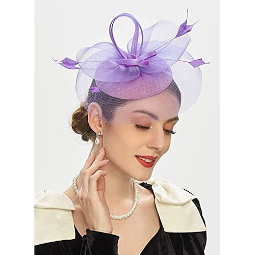 Category:Fascinators; Embellishment:Pure Color; Gender:Women's; Quantity:1 PC; Style:Flower,Elegant; Hats Category:Pillbox Hat; Occasion:Wedding,Kentucky Derby,Melbourne Cup,Cocktail,Royal Astcot; Material:Feathers; Front page:WE; Shipping Weight:0.05; Listing Date:08/25/2022 Mesh Headband, Kentucky Derby Fascinator, Hair Hat, Derby Fascinator, Wedding Party Accessories, Party Hair Accessories, Feather Hair Clips, Tea Party Hats, Feather Wedding