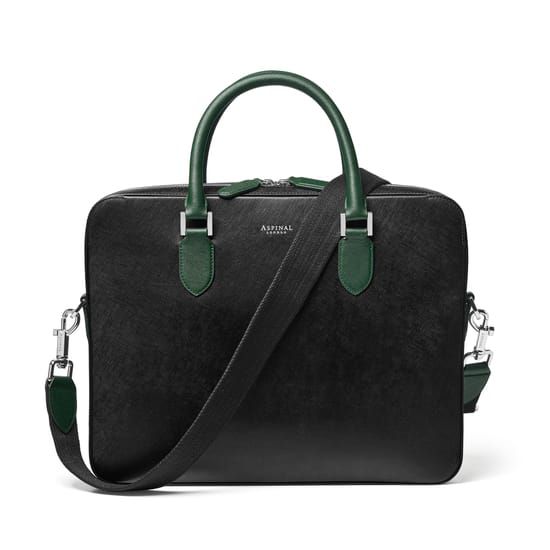 Modern Briefcase, Work Accessories, Laptop Bag For Women, Business Essentials, Securely Attached, Aspinal Of London, Business Bag, Laptop Bags, Leather Briefcase