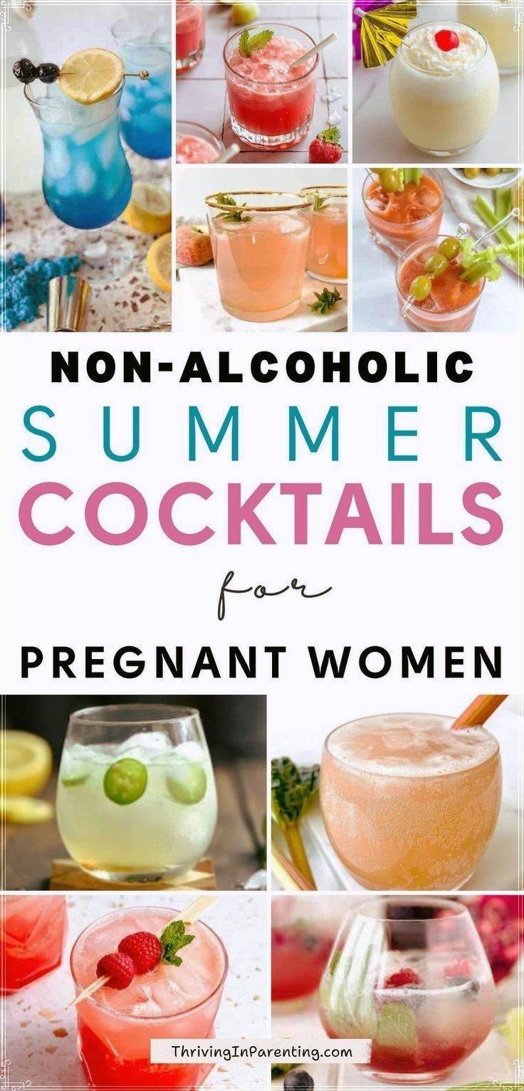 non - alcoholic summer cocktails for pregnant women