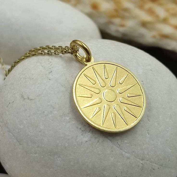 sun vergina necklace gold,Dainty 14kSolid Gold Vergina Sun Necklace,Personalized Star of Vergina Gold Coin Necklace,Macedonian Star Necklace,necklace for gift,necklace for women,necklace for men Yellow Gold Sun Design Necklace, Spiritual Yellow Gold Necklace With Star Charm, 14k Gold Necklaces With Sun Design, 14k Yellow Gold Sun Design Necklace, Spiritual Yellow Gold Jewelry With Sun Design, Dainty Gold Charm Necklace With Sun Design, Gold Dainty Sun Design Charm Necklace, Yellow Gold Charm Necklaces With Sun And Moon Design, Yellow Gold Medallion Necklace With Sun Design