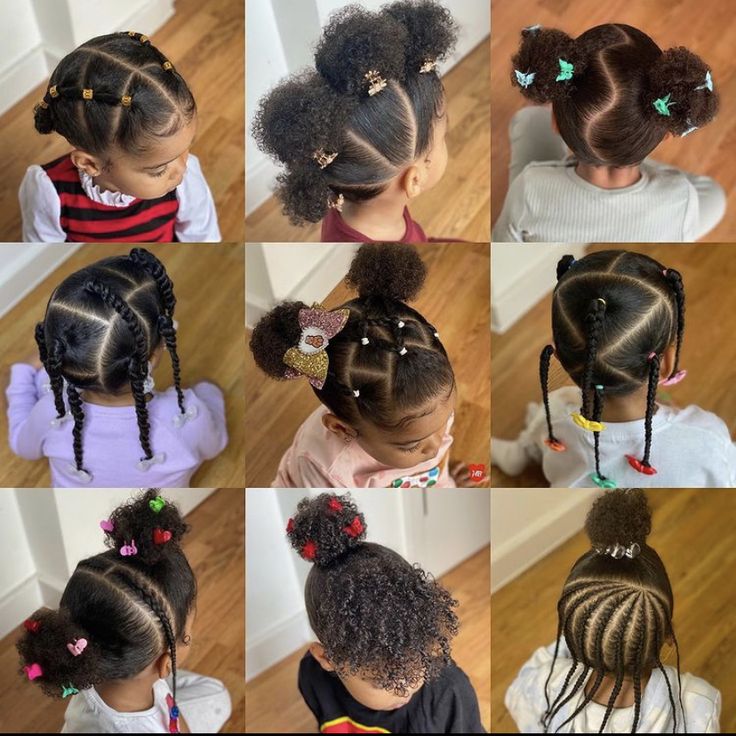 Tia Hair, Girls Curly Hair, Black Toddler Hairstyles, Black Baby Girl Hairstyles, Mixed Kids Hairstyles, Baby Girl Hairstyles Curly, Cabello Afro Natural, Cute Toddler Hairstyles, Easy Little Girl Hairstyles